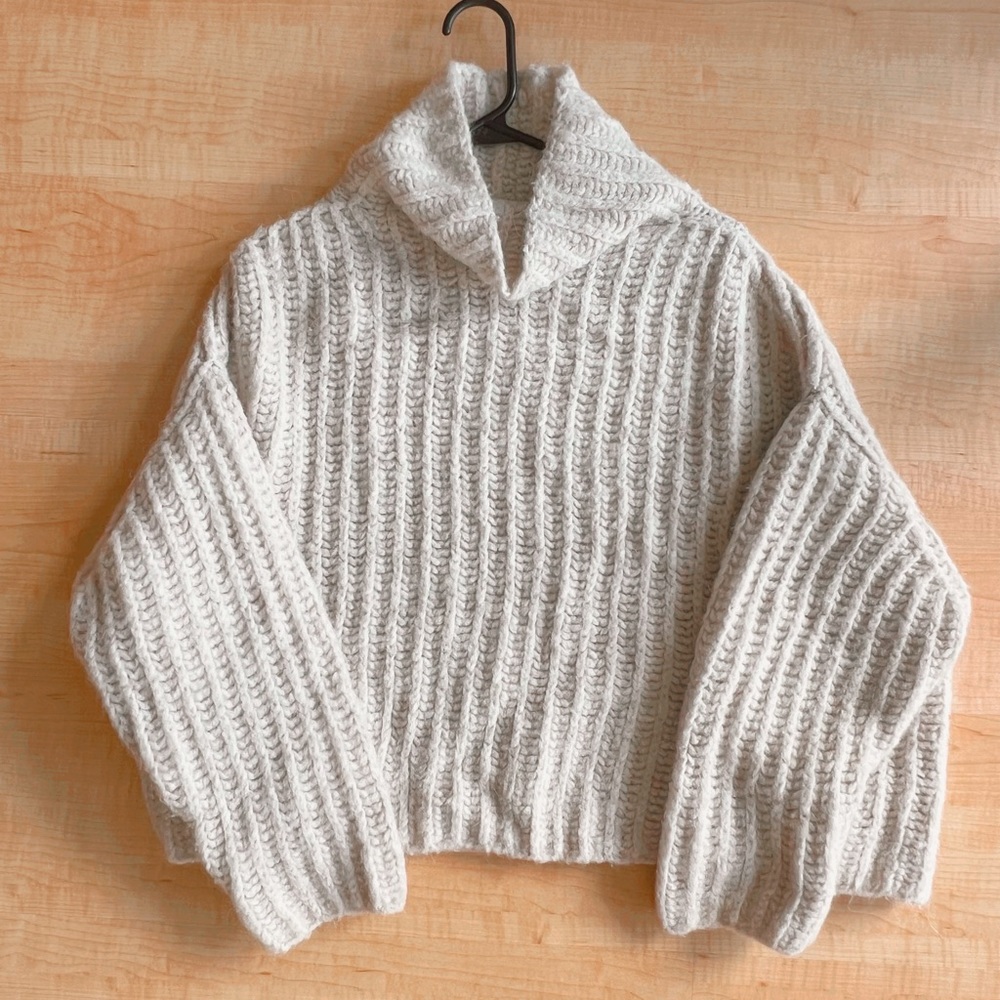 Free People Cowl Neck Sweater